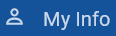 My Info icon